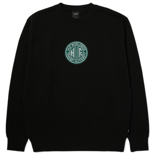 Huf Ανδρικό φούτερ Transit Authority Crewneck Sweatshirt